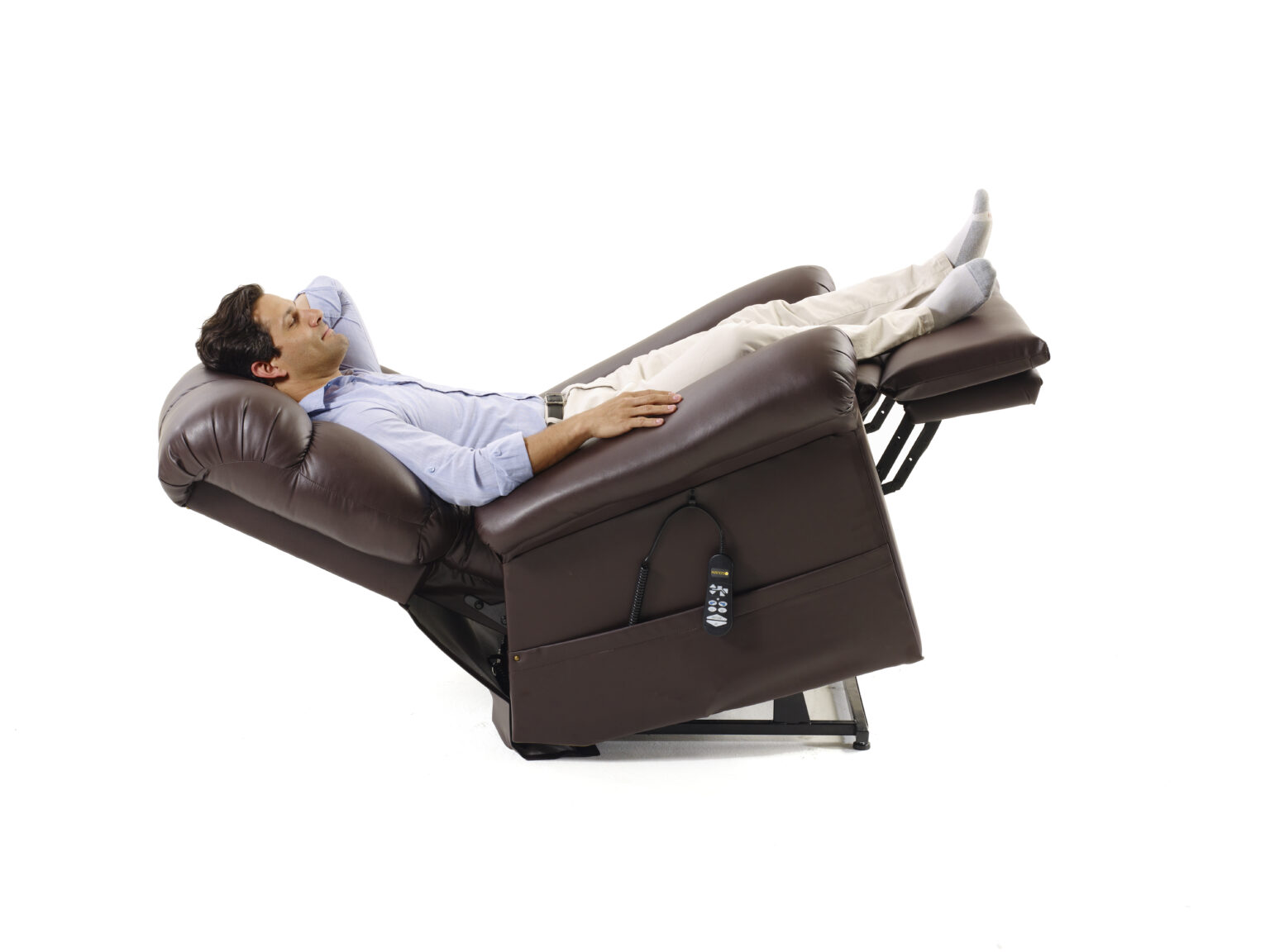 San Bernardino The Twilight Golden Tech liftchair recliner leather heat massage