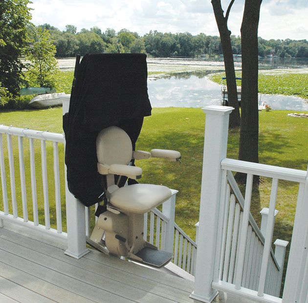 Los Angeles outside exterior outdoor Bruno Elite stairchair