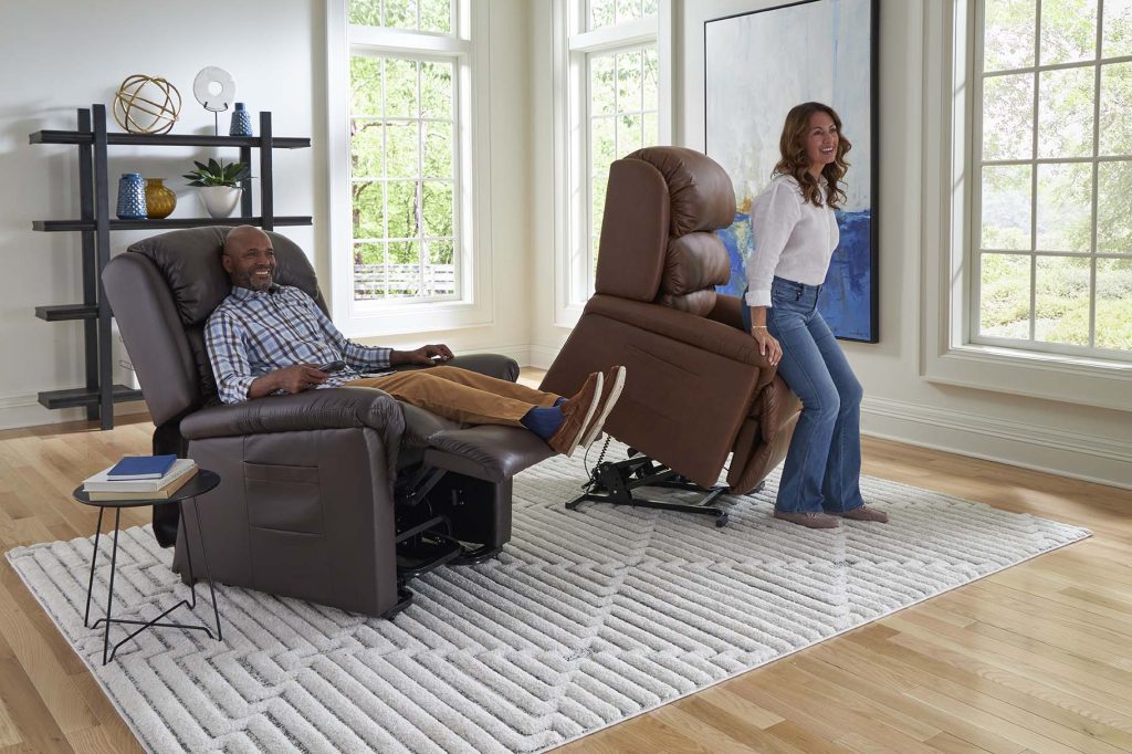 Golden Relaxer PR766 in Phoenix Store dealer showroom