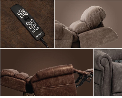 Lift chair features